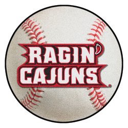 University of Louisiana Lafayette Baseball Rug