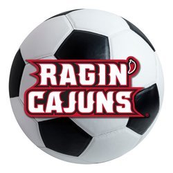 University of Louisiana Lafayette Soccer Ball Rug