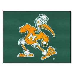 University of Miami All-Star Mat - Sebastian Logo