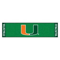 University of Miami Golf Putting Green Mat