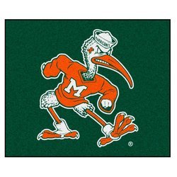 University of Miami Tailgate Mat - Sebastian Logo