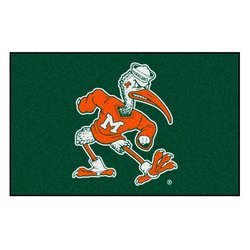 University of Miami Ultimate Mat - Sebastian Logo