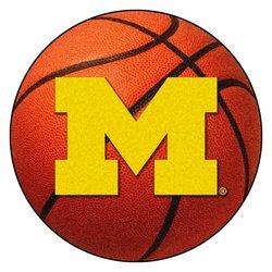 University of Michigan Basketball Rug