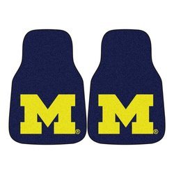 University of Michigan Car Mat Set