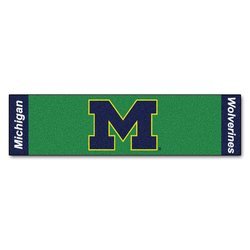 University of Michigan Golf Putting Green Mat