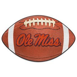 University of Mississippi Football Rug - Ole Miss Logo