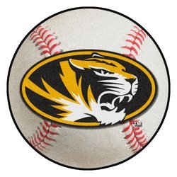 University of Missouri Baseball Rug