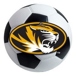 University of Missouri Soccer Ball Rug