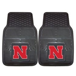 University of Nebraska Heavy Duty Car Mat Set