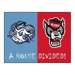 University of North Carolina / North Carolina State Divided Mat