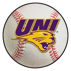 University of Northern Iowa Baseball Rug