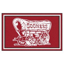 University of Oklahoma Floor Rug - 4x6