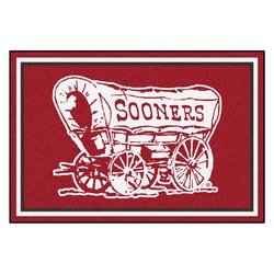 University of Oklahoma Floor Rug - 5x8