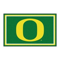 University of Oregon Floor Rug - 4x6