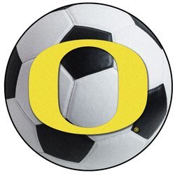 University of Oregon Soccer Ball Rug