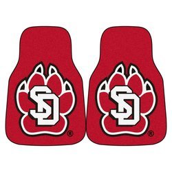 University of South Dakota Car Mat Set