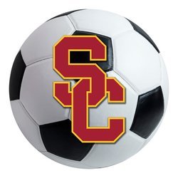 University of Southern California Soccer Ball Rug