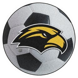 University of Southern Mississippi Soccer Ball Rug