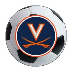 University of Virginia Soccer Ball Rug