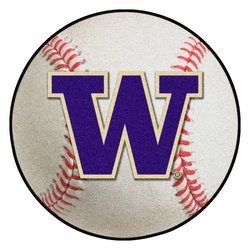 University of Washington Baseball Rug