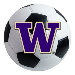University of Washington Soccer Ball Rug