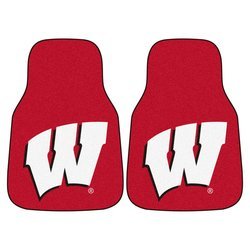 University of Wisconsin Car Mat Set