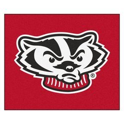 University of Wisconsin Tailgate Mat - Badgers Logo