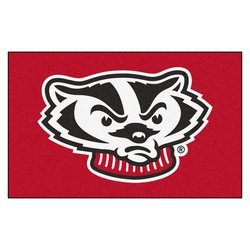 University of Wisconsin Ultimate Mat - Badgers Logo