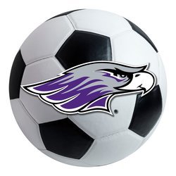 University of Wisconsin Whitewater Soccer Ball Rug