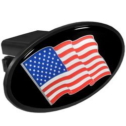 US Flag Hitch Cover