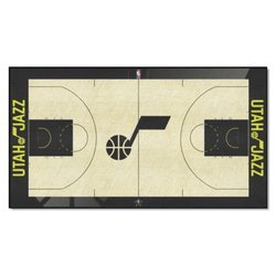 Utah Jazz Basketball Large Court Runner Rug
