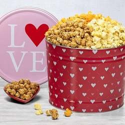 Valentine's Day Popcorn Tin - People's Choice 2 Gallon