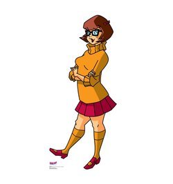 Velma Scooby-Doo Mystery Incorporated Cardboard Cutout