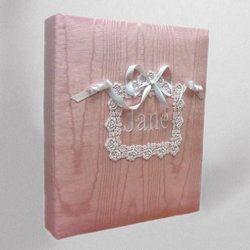 Venice Lace Personalized Baby Memory Book