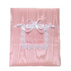 Venice Lace Personalized Baby Photo Album - Large - Ring Bound