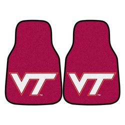 Virginia Tech Car Mat Set