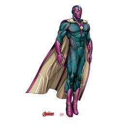 Vision Avengers Animated Cardboard Cutout