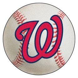 Washington Nationals Baseball Rug