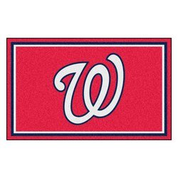 Washington Nationals Floor Rug - 4x6