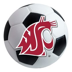 Washington State University Soccer Ball Rug