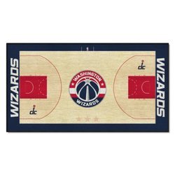Washington Wizards Basketball Court Runner Rug