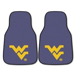 West Virginia University Car Mat Set