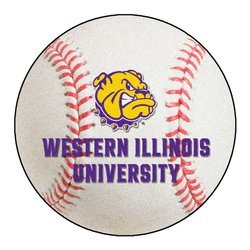 Western Illinois University Baseball Rug