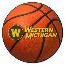 Western Michigan University Basketball Rug