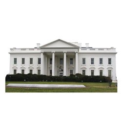 White House Cardboard Cutout