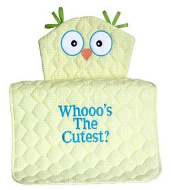 Whooo's the Cutest-Owl Changing Mat Baby Shower Gift