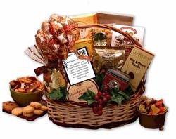 With Sincere sympathy Bountiful Gourmet Gift Basket