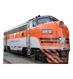 WP 918D Train Cardboard Cutout