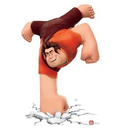 Wreck-It Ralph Slam Wreck-It Ralph Cardboard Cutout