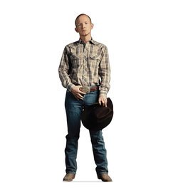 Yellowstone Jimmy Cardboard Cutout